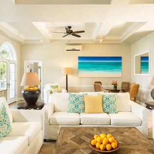 Living Room at IE PAP, Grace Bay Turtle Cove, Turks & Caicos