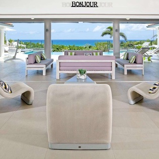 Living Room at SXM GSL, Hillside/Terres Basses, St. Martin
