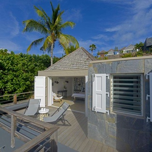 Deck at WV LAR, Petit Cul de Sac, St. Barthelemy