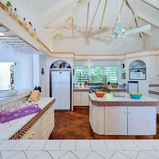 Kitchen at SXM SER, Beach Side/Baie Rouge, St. Martin