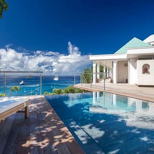 Villa Pool at WV SHE, Corossol, St. Barthelemy