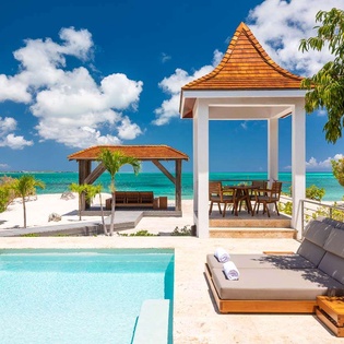 Villa Pool at PL BSK, Grace Bay Turtle Cove, Turks & Caicos
