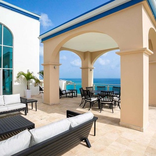 Veranda at PIE COV, Beachfront/Cupecoy, St. Martin
