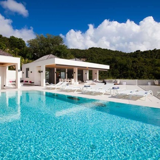 Villa Pool at WV VIT, Lurin, St. Barthelemy