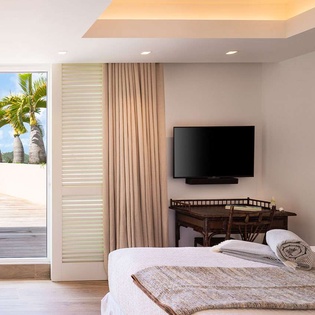 Bedroom at WV LBC, St. Jean, St. Barthelemy