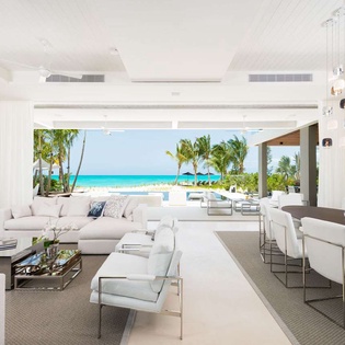 Interior of PL AWA, Grace Bay/Leeward, Turks & Caicos