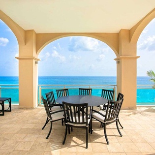 Veranda at PIE COV, Beachfront/Cupecoy, St. Martin