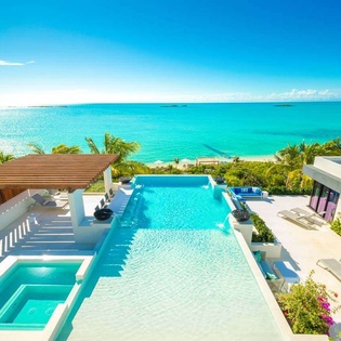 Villa Pool at TC WIN, Turtle Tail, Turks & Caicos