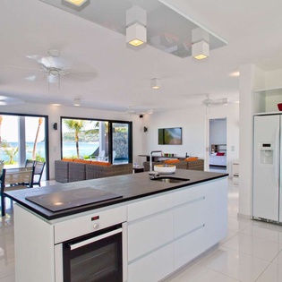 Kitchen at WV BAS, Lorient Beach, St. Barthelemy