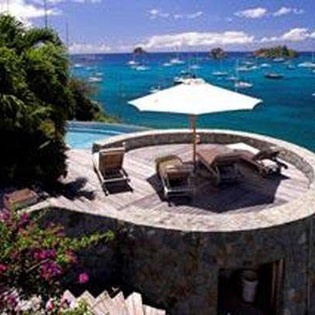 Villa Pool at DR VILLA, Gustavia, St. Barthelemy