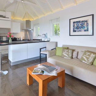 Living Room at WV APN, Mont Jean, St. Barthelemy