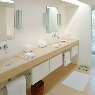 Bathroom at WV EBA, Vitet, St. Barthelemy