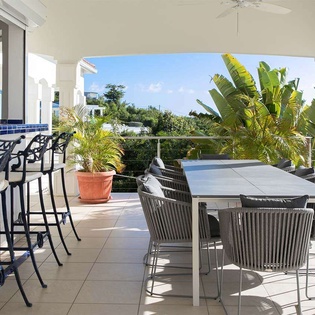 Veranda at PIE OCE, Hillside/Terres Basses, St. Martin