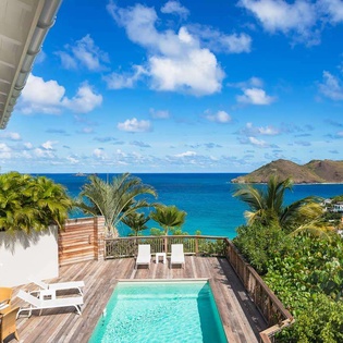 The view from WV ART, Flamands, St. Barthelemy