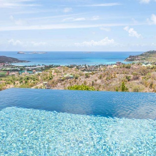 Villa Pool at WV BST, Lurin, St. Barthelemy