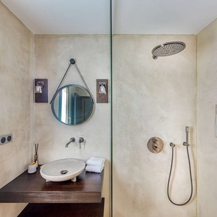 Bathroom at SXM CAP, Beach Side/Baie Rouge, St. Martin