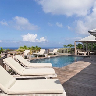 Villa Pool at WV BIB, Vitet, St. Barthelemy