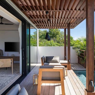 Veranda at WV GYP, Gouverneur, St. Barthelemy