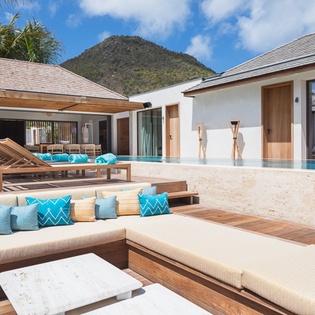 Deck at WV CTL, Lorient Beach, St. Barthelemy