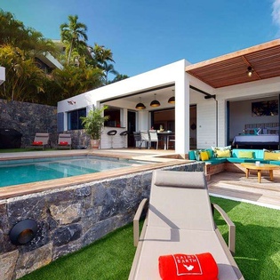 Villa Pool at WV FAS, St. Jean, St. Barthelemy