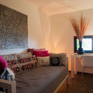 Sitting Room at WV IDS, Pointe Milou, St. Barthelemy