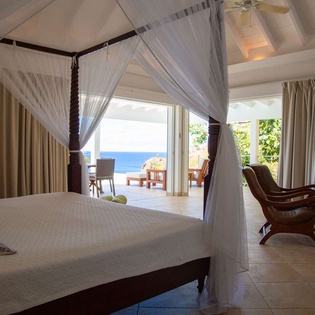 Bedroom at WV TOR, Lorient, St. Barthelemy