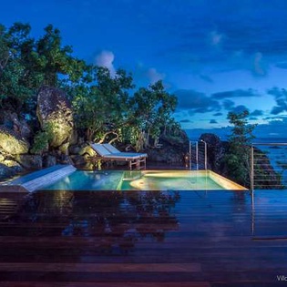 Villa Pool at WV SHE, Corossol, St. Barthelemy