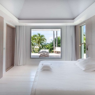Bedroom at WV CBA, Grand Cul de Sac, St. Barthelemy