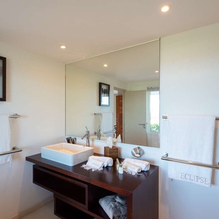 Bathroom at WV ECL, Camaruche, St. Barthelemy