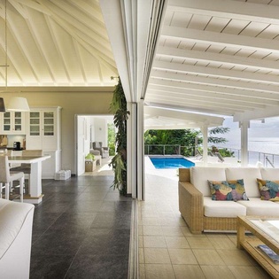 Living Room at WV MOU, Lurin, St. Barthelemy