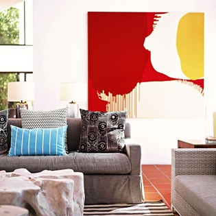 Living Room at AL AL2, Shoal Bay West, Anguilla