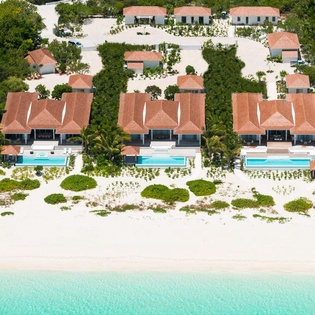 Aerial photo of TC RES, Grace Bay/Beachside, Turks & Caicos