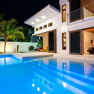 Exterior of PL KAN, Grace Bay Turtle Cove, Turks & Caicos