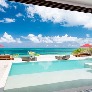 The view from PL KAN, Grace Bay Turtle Cove, Turks & Caicos