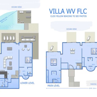 Floorplan of WV FLC, Lurin, St. Barthelemy