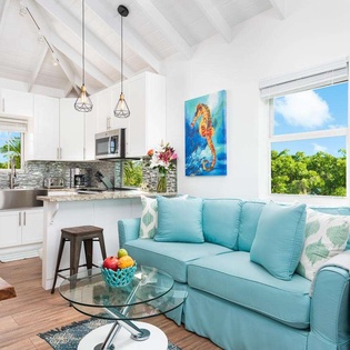 Living Room at IE BCT, Chalk Sound/Taylors, Turks & Caicos