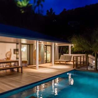 Exterior of WV SUM, Pointe Milou, St. Barthelemy