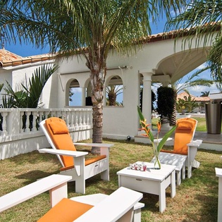 Sitting Room at PIE SAN, Hillside/Terres Basses, St. Martin