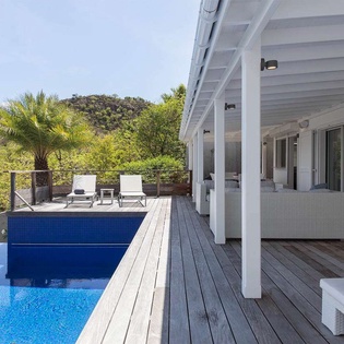 Villa Pool at WV RIV, Flamands, St. Barthelemy