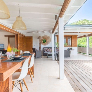 Terrace at WV MBL, St. Jean, St. Barthelemy