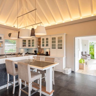 Kitchen at WV MOU, Lurin, St. Barthelemy
