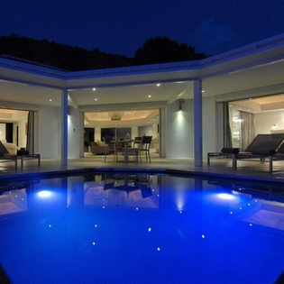 Villa Pool at WV ROS, Gustavia, St. Barthelemy