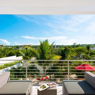 The view from PL SUG, Grace Bay Turtle Cove, Turks & Caicos