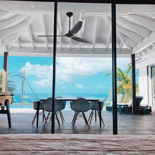 Bedroom at WV JSA, Lurin, St. Barthelemy