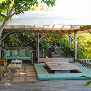 Terrace at WV KDY, Marigot, St. Barthelemy