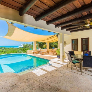 Terrace at TC JSM, Ocean Pt/Taylors, Turks & Caicos