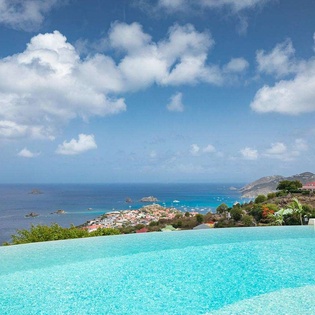 Villa Pool at WV BSN, Lurin, St. Barthelemy