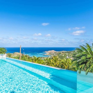 Villa Pool at WV RSD, Vitet, St. Barthelemy