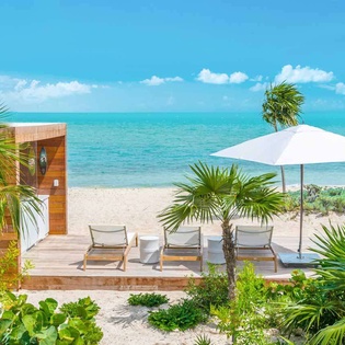 Deck at TC BLC, Long Bay Beach, Turks & Caicos