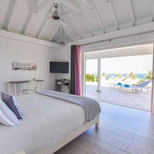 Bedroom at WV ACR, Vitet, St. Barthelemy